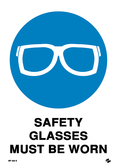 Mandatory - Safety Glasses Must be Worn